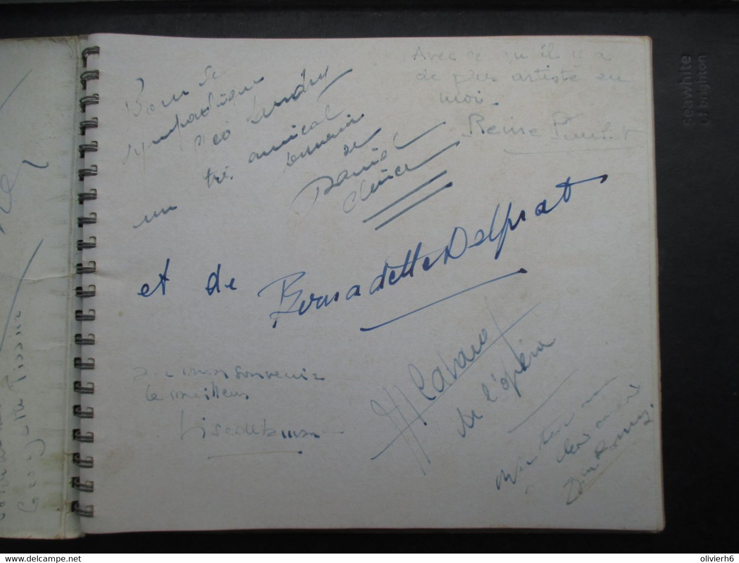 CINEMA SPECTACLE THEATRE (V2104) UNIQUE GALA De La POLICE PARISIENNE 5 Décembre 1944 (25 Vues) Dédicacé Par Les Artistes - Autografi