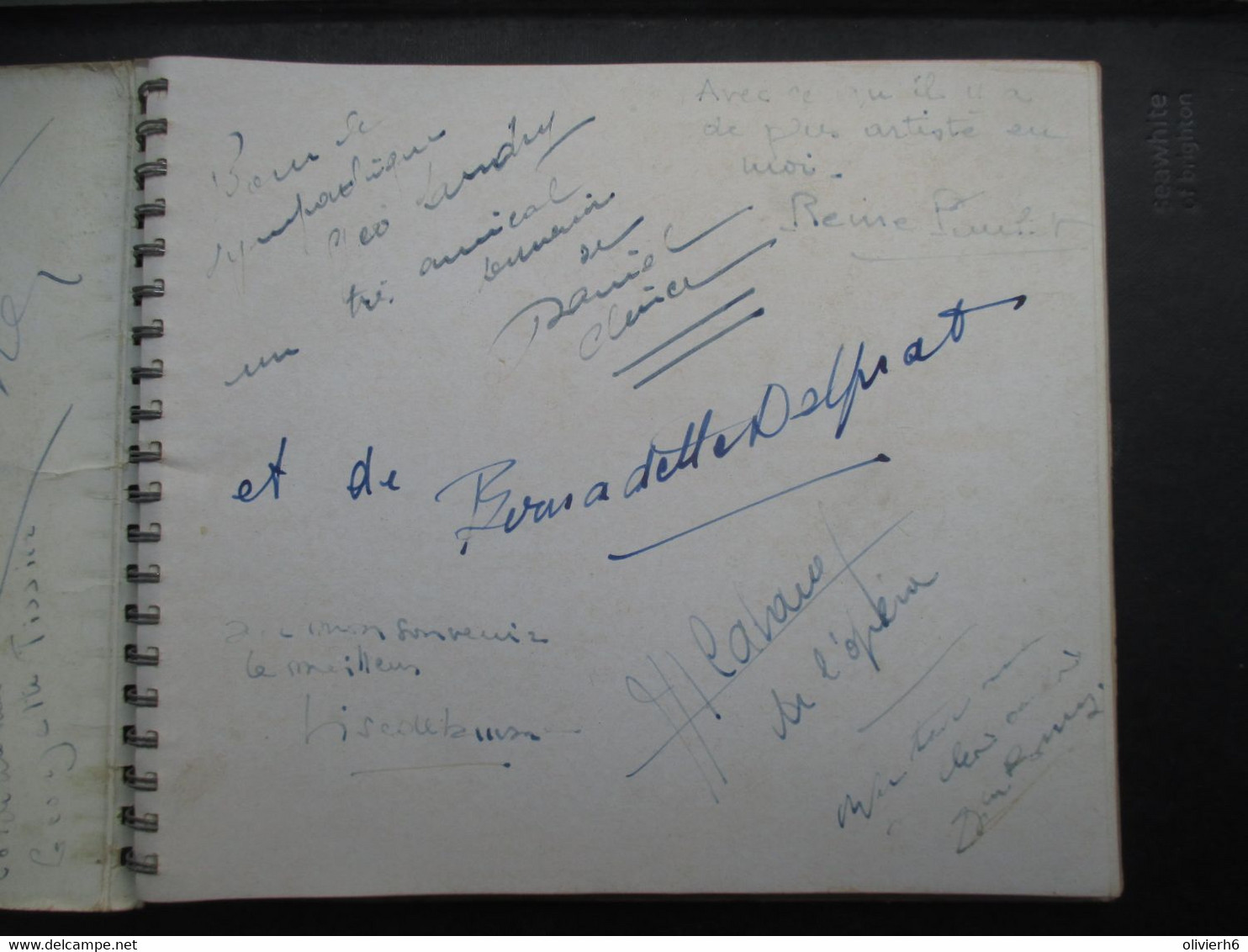 CINEMA SPECTACLE THEATRE (V2104) UNIQUE GALA De La POLICE PARISIENNE 5 Décembre 1944 (25 Vues) Dédicacé Par Les Artistes - Handtekening