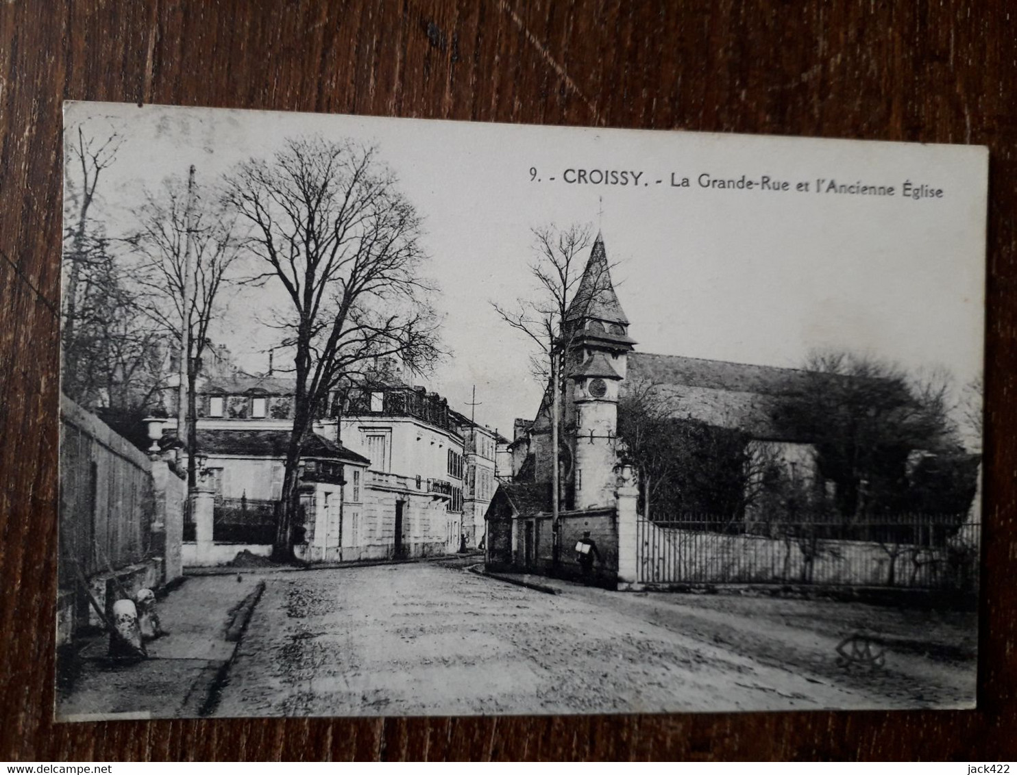 L38/38 CROISSY - La Grande Rue Et L'Ancienne église - Croissy-sur-Seine
