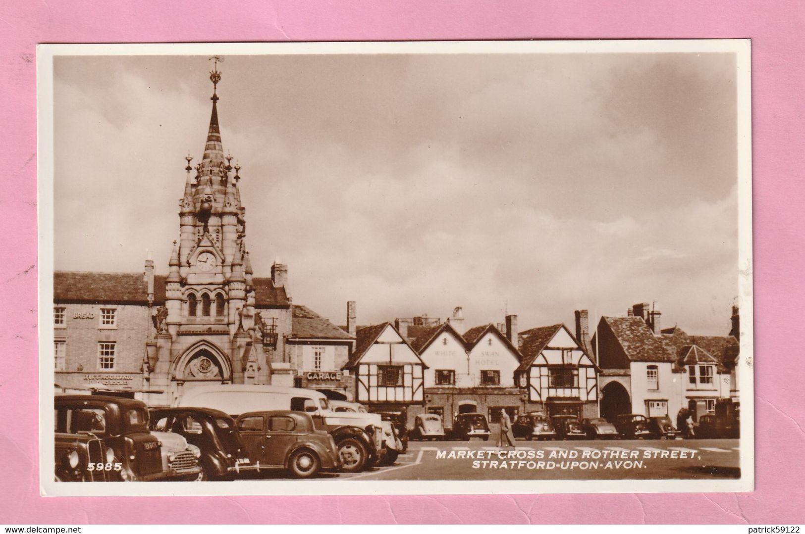 ROYAUME UNI - STRATFORD UPON AVON - MARKET CROSS AND ROTHER STREET - - Stratford Upon Avon