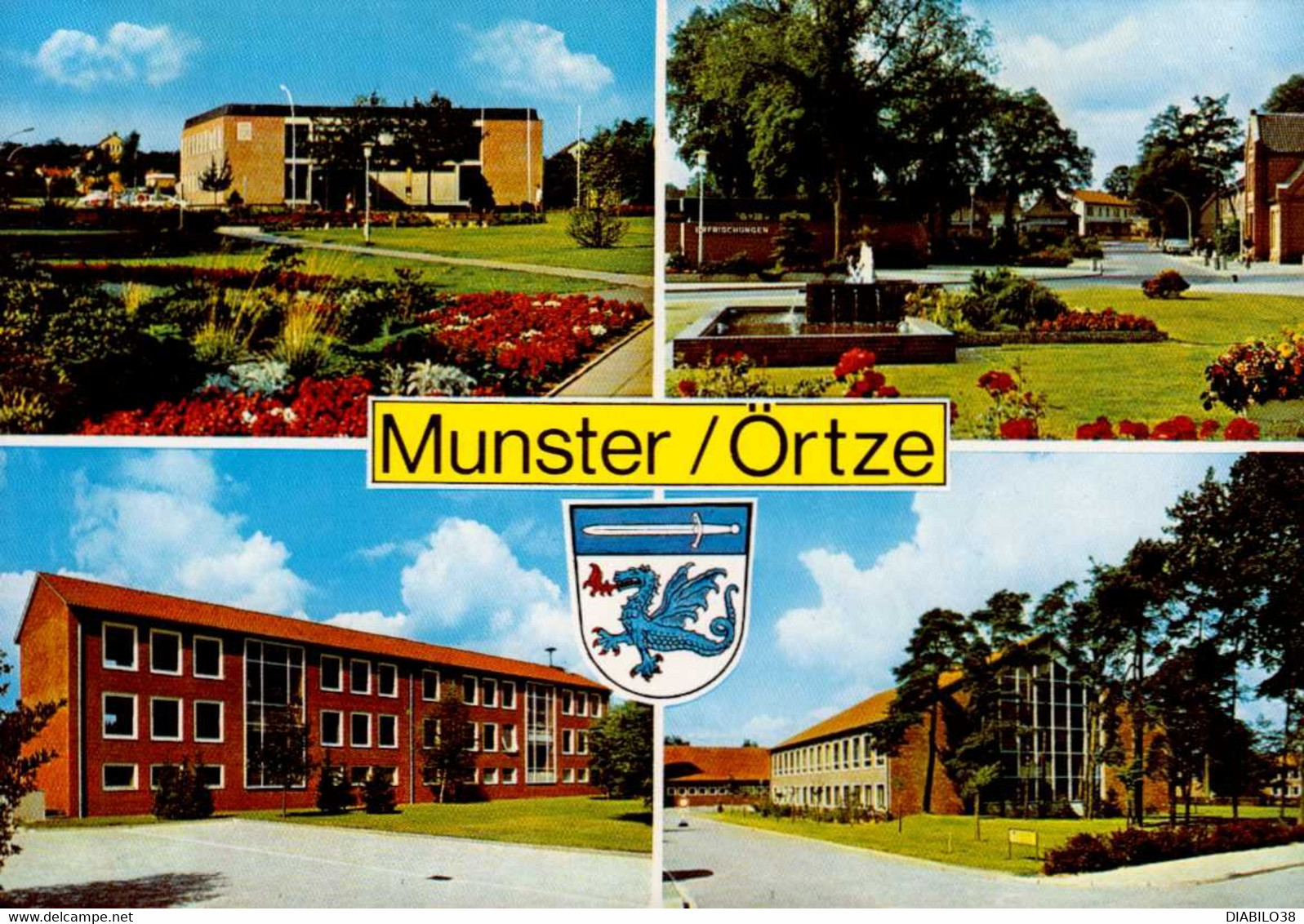 MUNSTER _ ORTZE  ( ALLEMAGNE )    MULTI-VUES - Munster