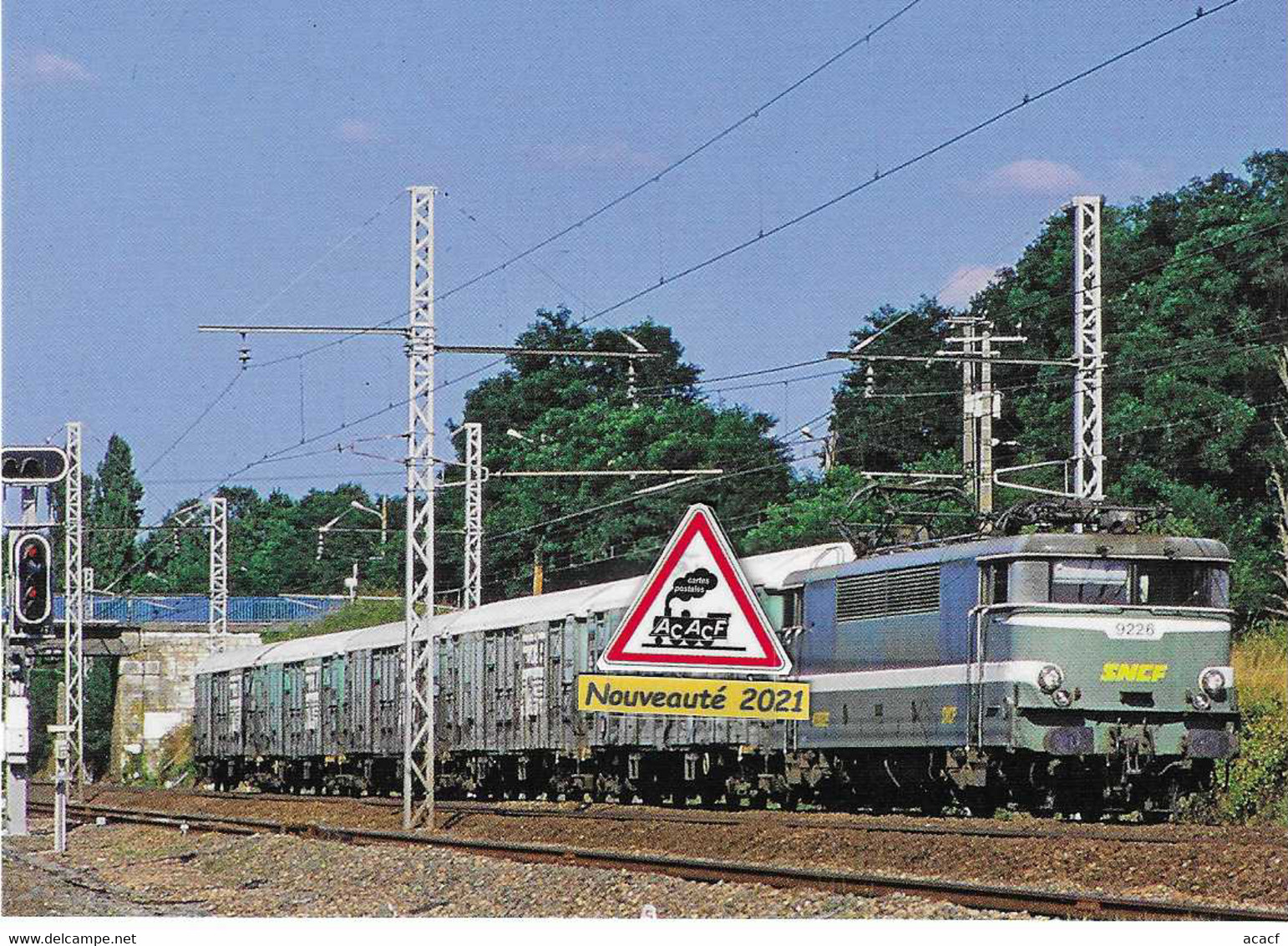 16 CPM Locomotives MTE 1500 Volts - - 5 - 99 Cartes