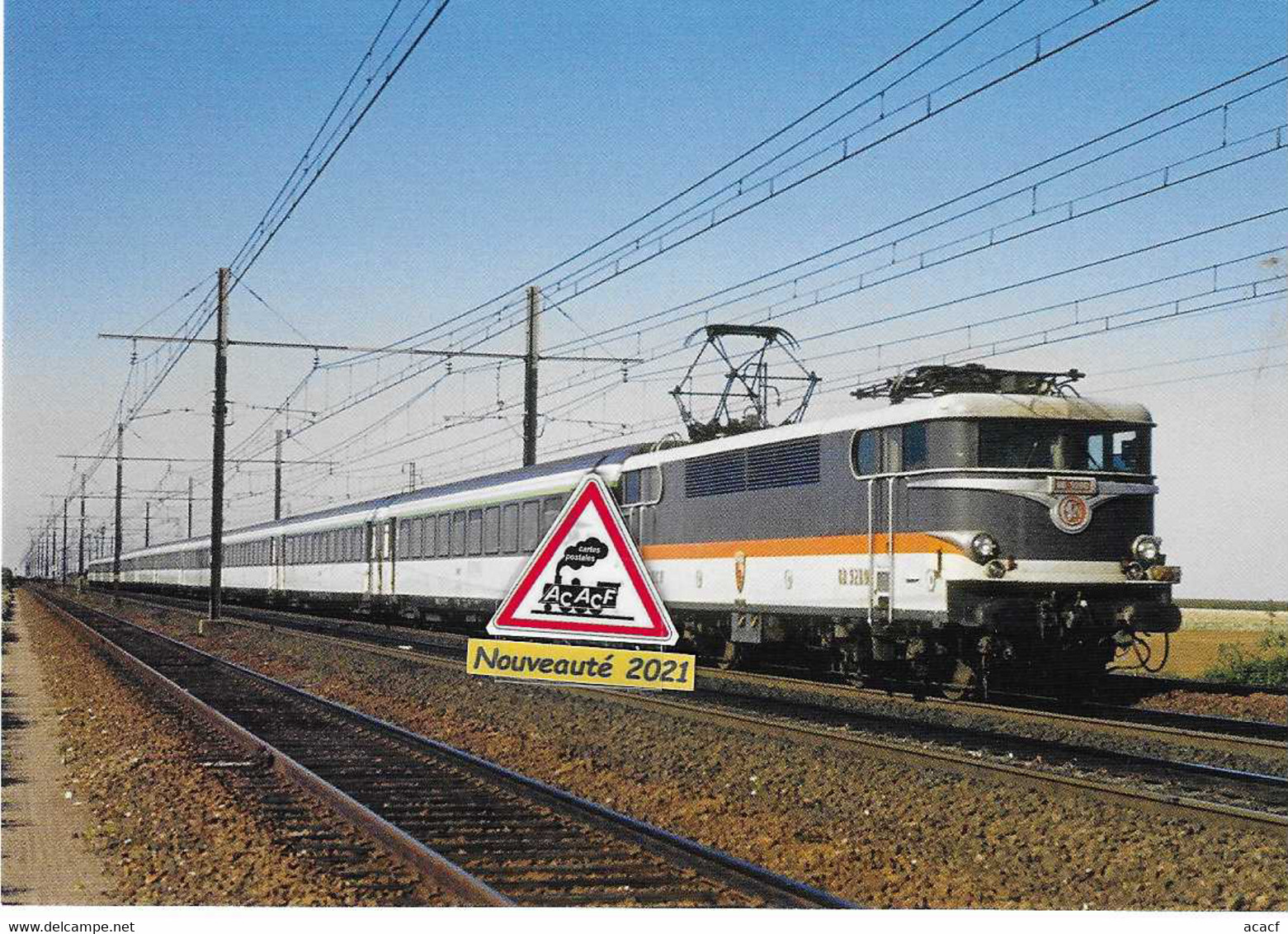 16 CPM Locomotives MTE 1500 Volts - - 5 - 99 Cartes