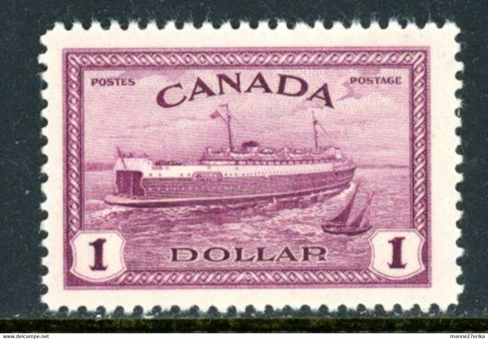 Canada 1946 MNH "Train Ferry" - Neufs