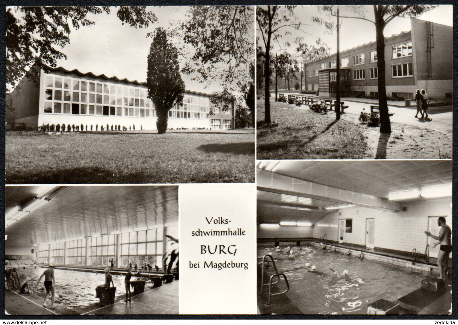 F3478 - Burg Schwimmhalle Schwimmbad - Bild Und Heimat Reichenbach - Burg