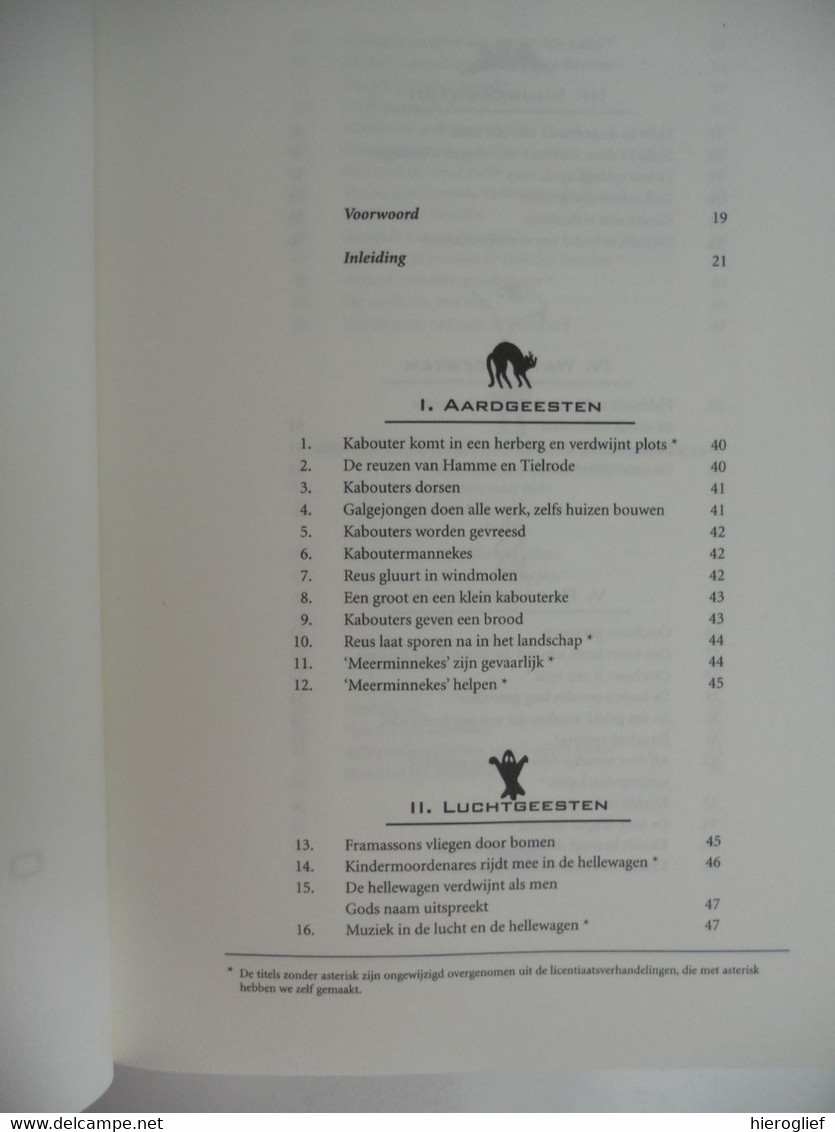 OOST-VLAAMS SAGENBOEK Door Stefaan Top Langemark KUL Leuven Sagen Volkskunde Oost Vlaanderen Heemkunde - Histoire