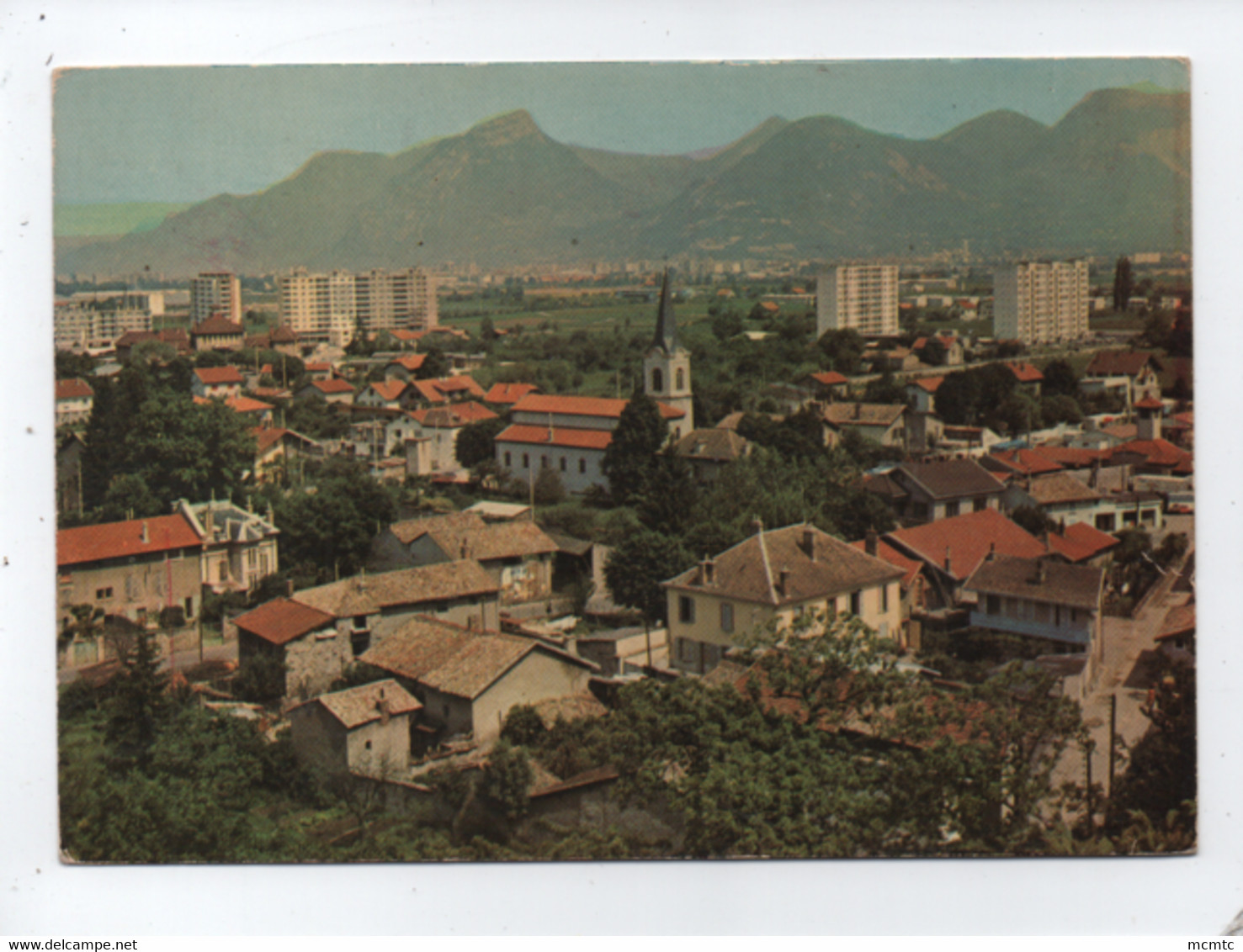 CPM -   Echirolles  - Village  -  Vue Générale - Echirolles