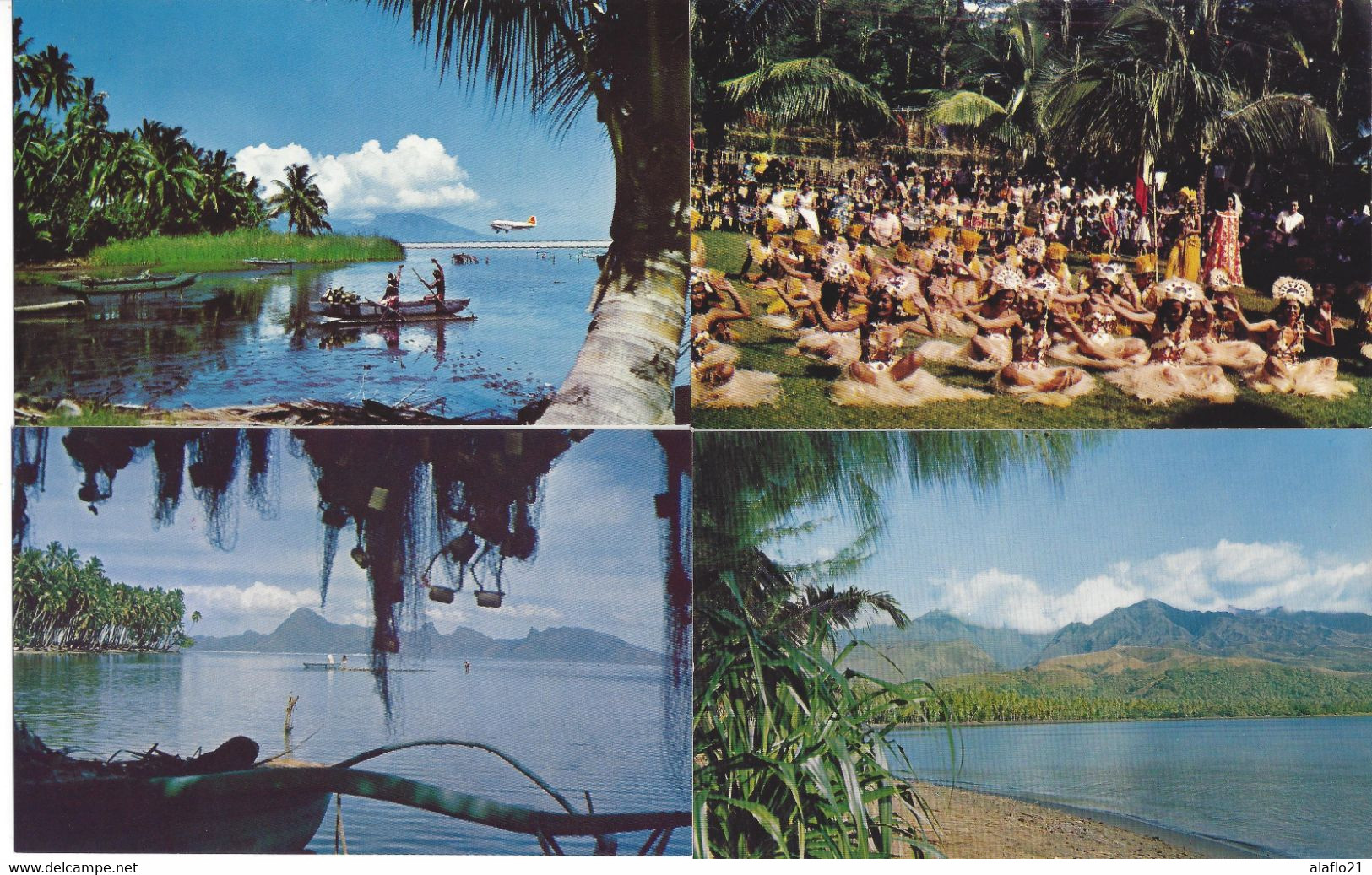 POLYNESIE - Lot De 10 CPM NEUVES - 3 SCANS - Polynésie Française