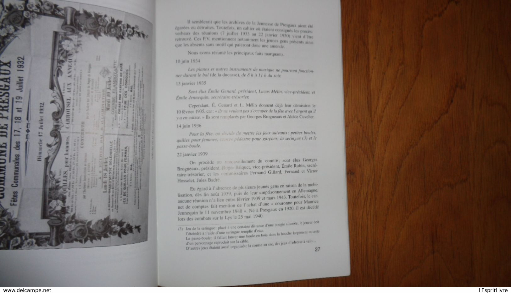 EN FAGNE ET THIERACHE N° 146 Régionalisme Presgaux Ducasse Fête L'Union Boutonville Eglise Gonrieux Sautour Archive
