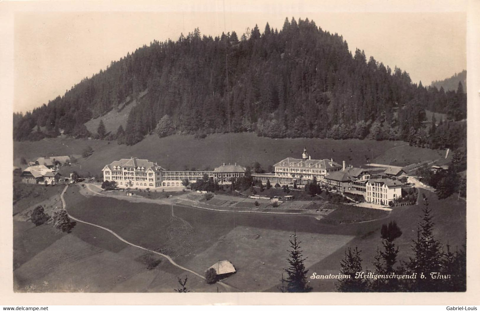 Sanatorium Heiligenschwendi B. Thun - 1926 - Heiligenschwendi