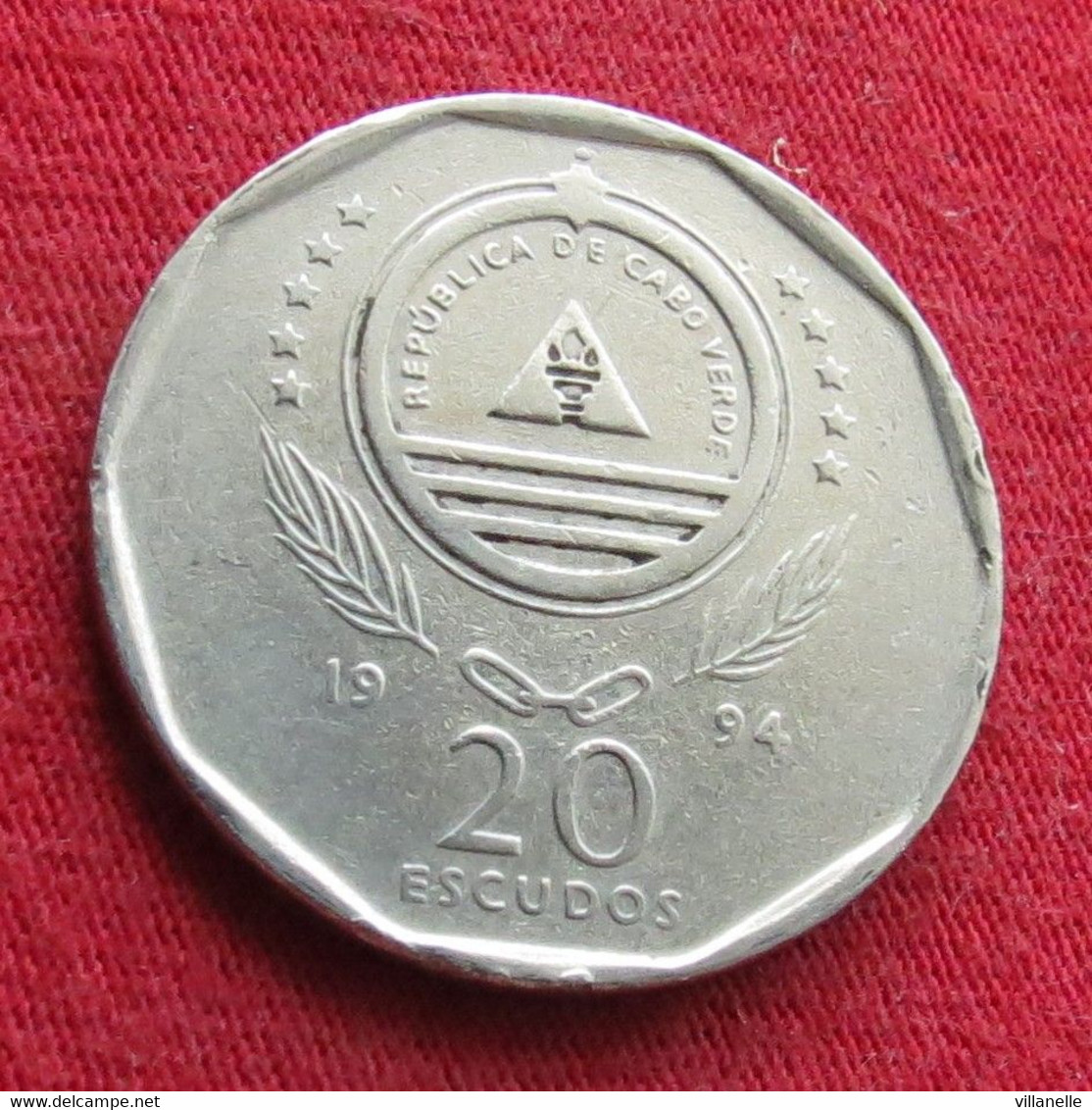 Cape Verde 20 Escudo 1994 Flowers  Cabo Verde Wºº - Cap Vert