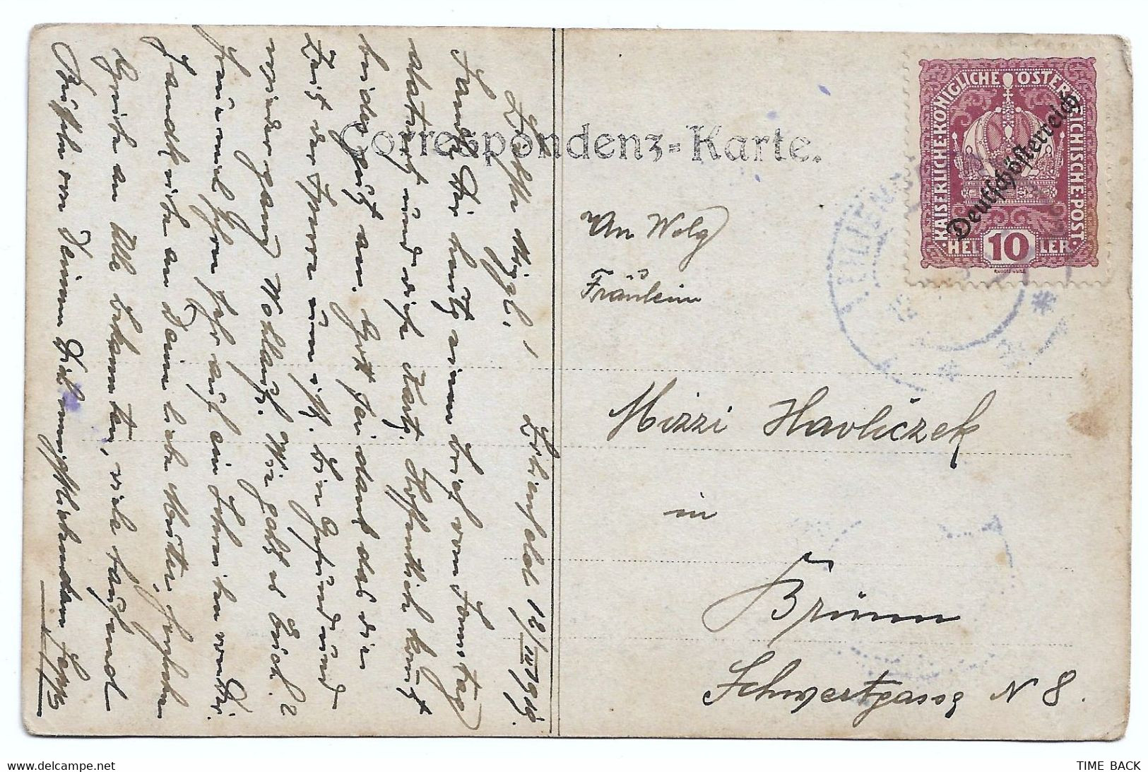 Austria Lilienfeld  1919 Stamp - Lilienfeld