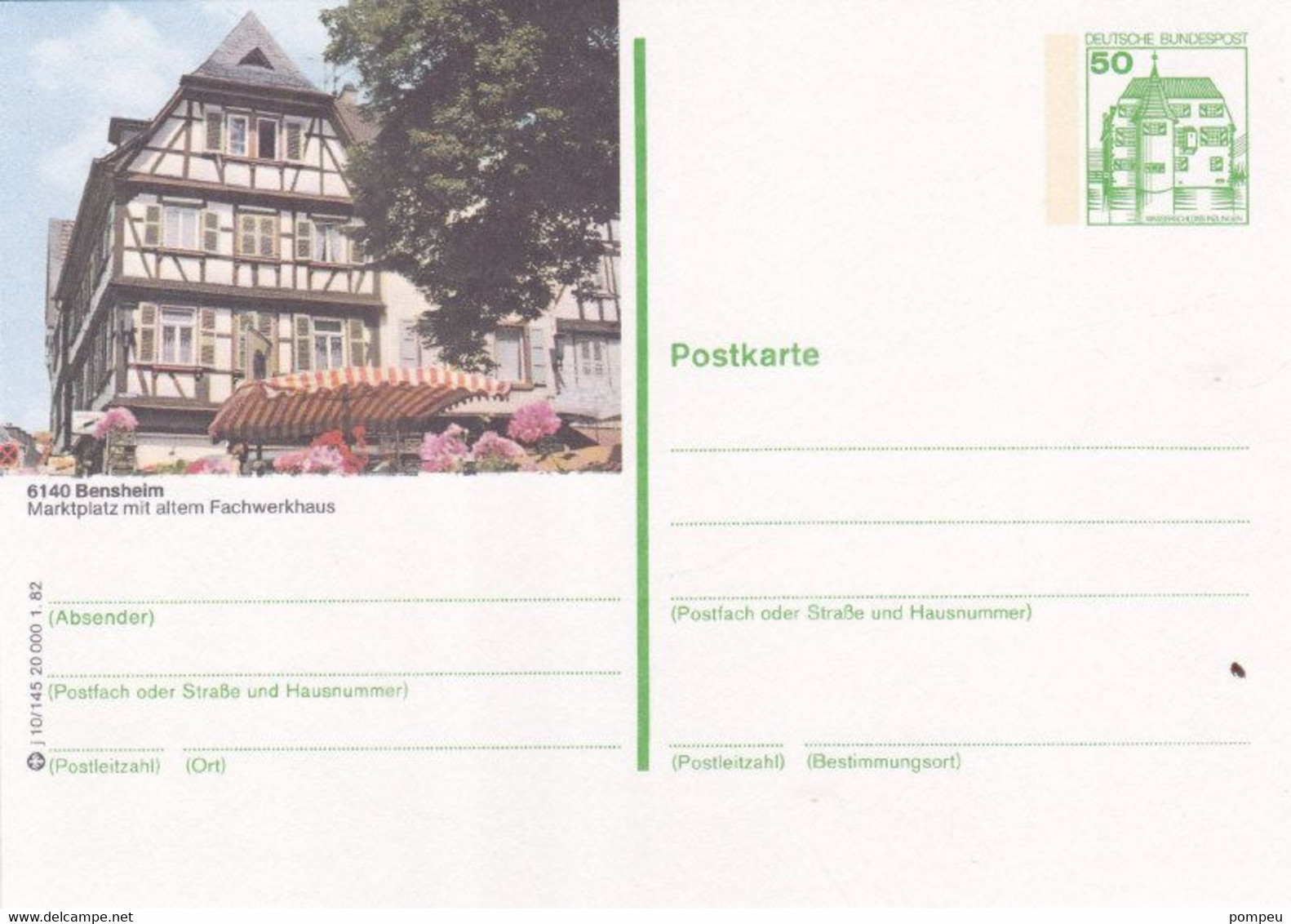 QO - Lote 42 Cartes - POSTKARTE - Germany  (neuf)