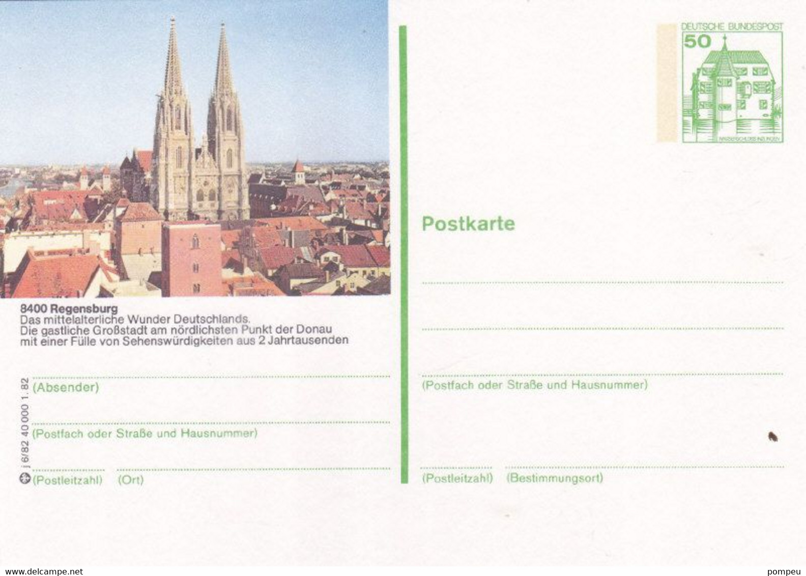 QO - Lote 42 Cartes - POSTKARTE - Germany  (neuf)