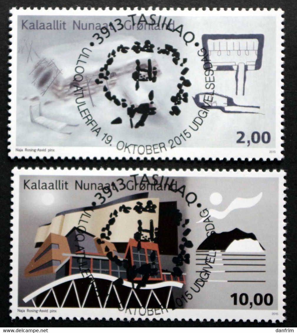 GREENLAND 2015    Minr.703+705   ( Lot D 2412 ) - Used Stamps