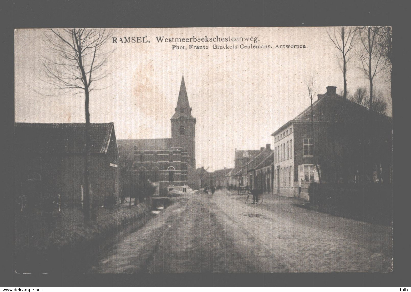 Ramsel - Westmeerbeekschesteenweg - 1908 - Herselt