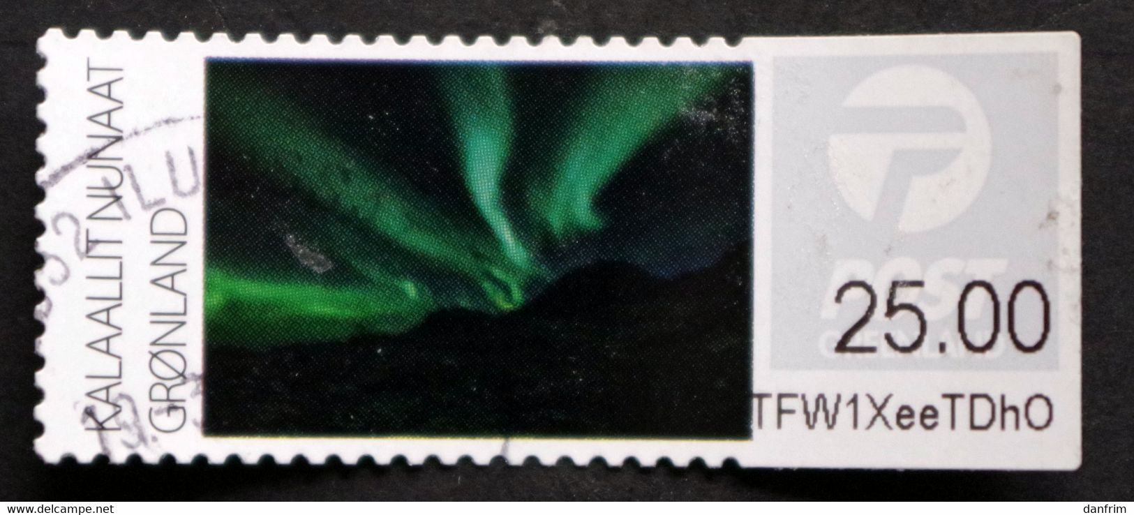 Greenland 2017    MiNr.19    25,00Kr.( Lot   G 2085 ) - Frankeervignetten