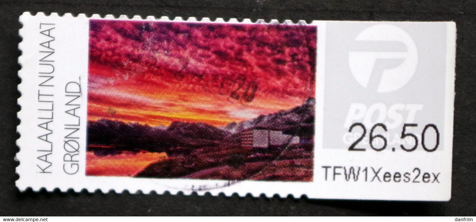 Greenland 2017    MiNr.20    26,50Kr.( Lot   G 2096 ) - Automatenmarken