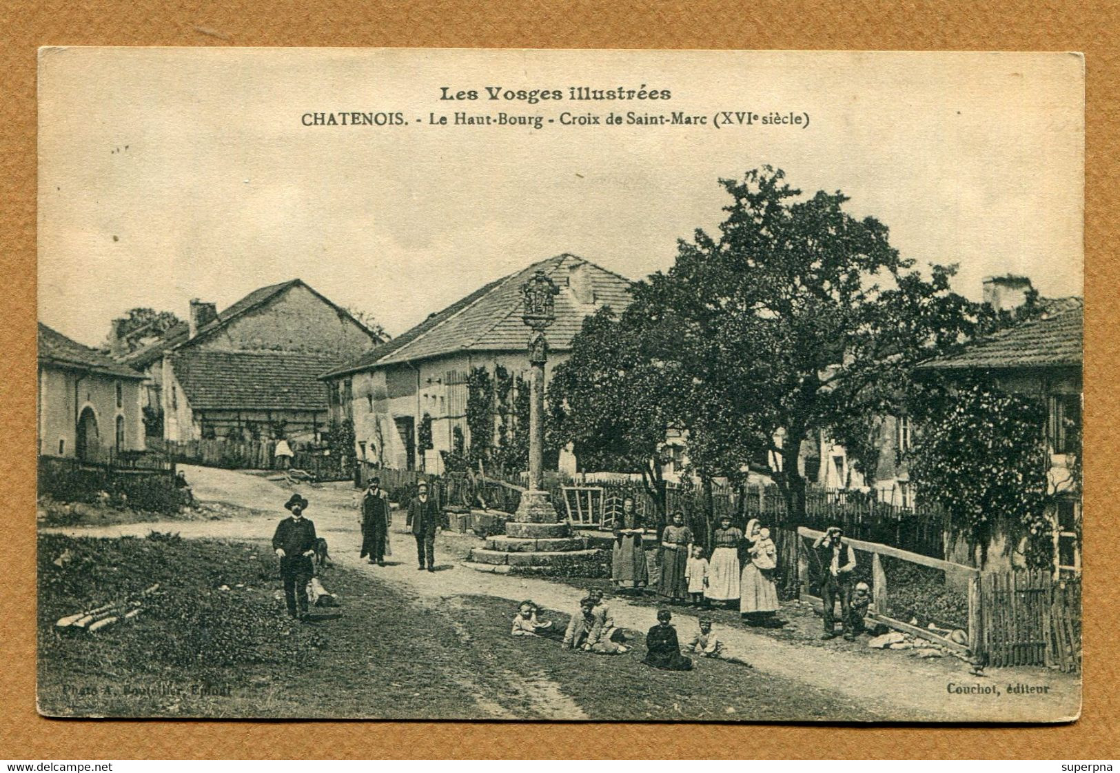 CHATENOIS  (88) : " LE HAUT-BOURG - CROIX DE SAINT-MARC " - Chatenois