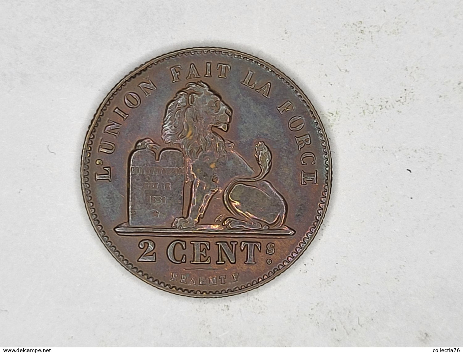 MONNAIE COIN BELGIQUE BELGIE ALBERT 1 2  CENTIMES 1912 LEGENDE FRANCAISE TTB SUP BRILLANT DE FRAPPE - 2 Cents