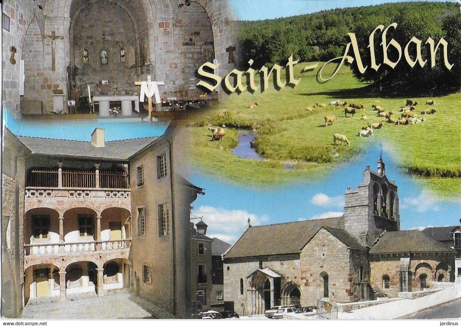 SAINT ALBAN Sur LIMAGNOLE : Multi  Vues - Saint Alban Sur Limagnole