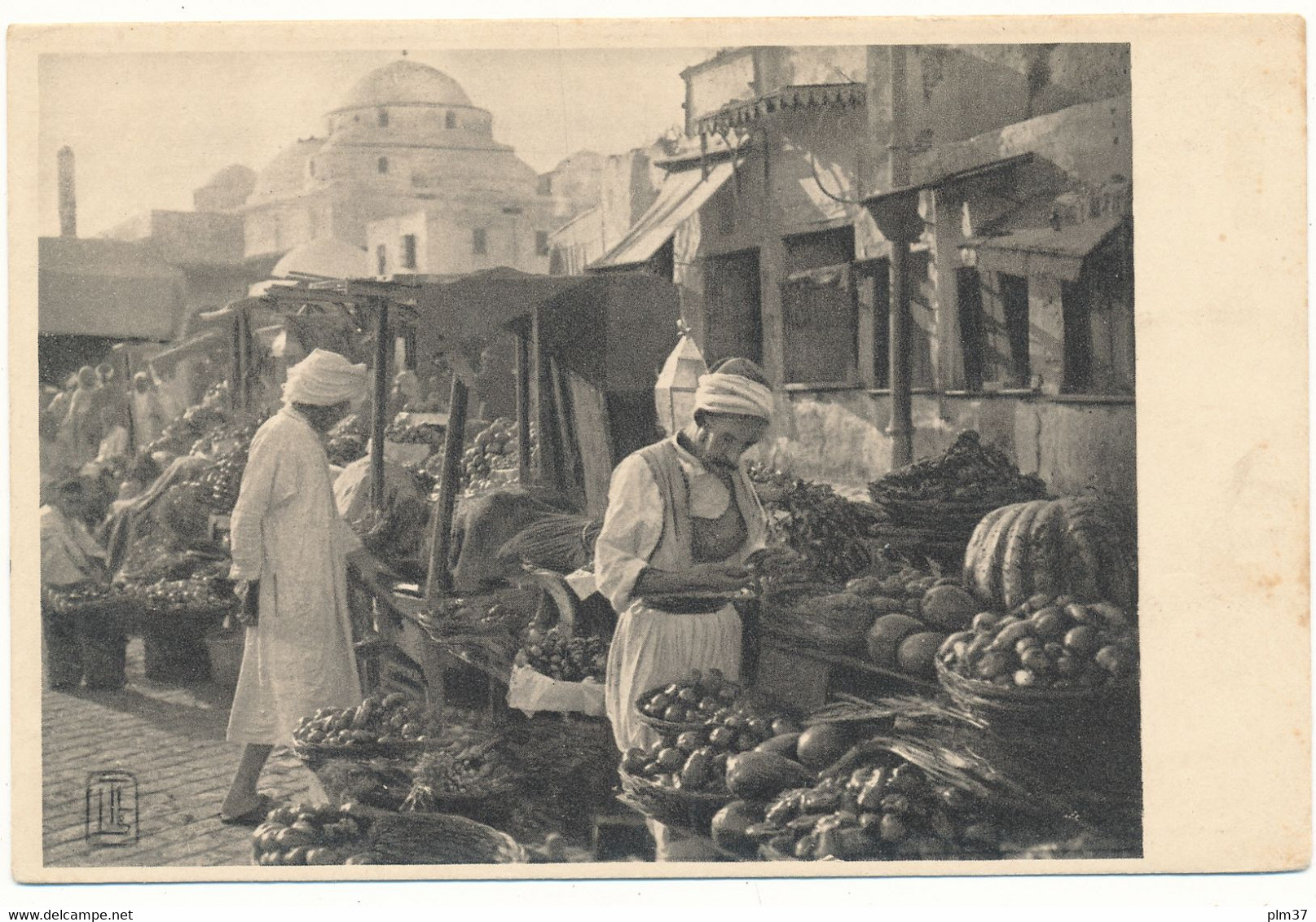 TUNISIE - Types D'Orient "Vendeurs De Fruits" - Lehnert & Landrock - Tunesië