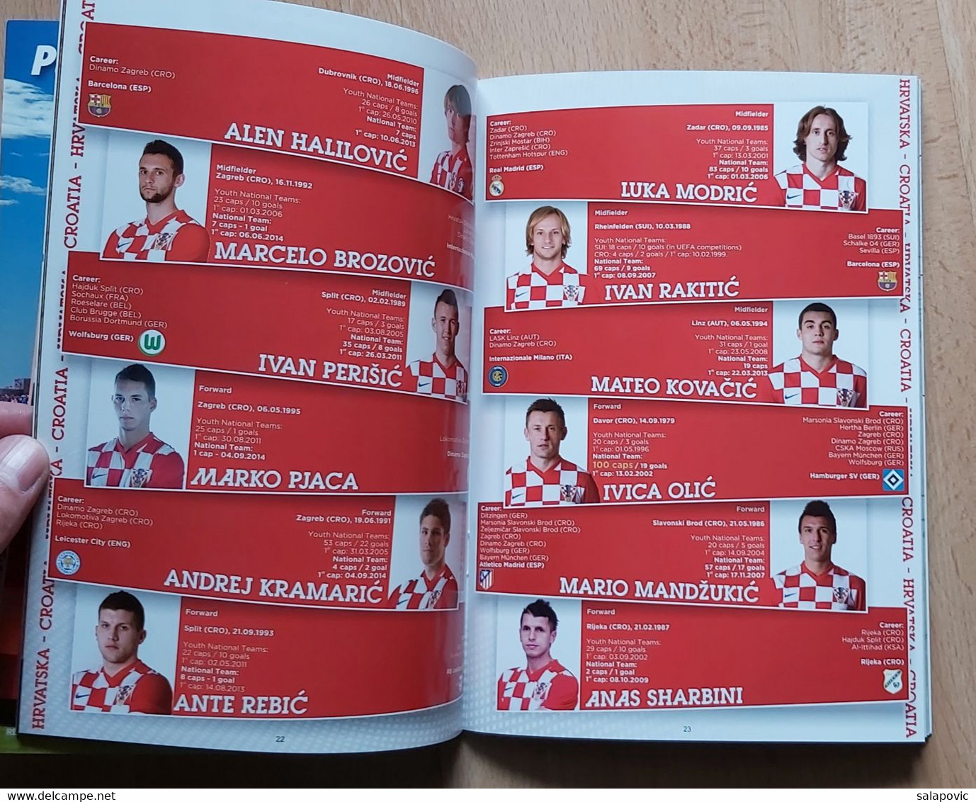 CROATIA V NORWAY - 2015 UEFA EURO Qualifiers FOOTBALL MATCH PROGRAM - Livres