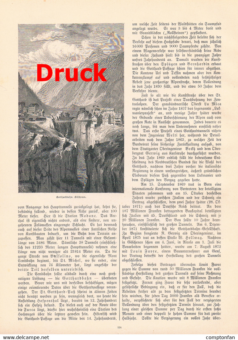 a102 857 Alpenbahnen Bergbahn Rigi Pilatus Tirol u.a. Artikel mit 27 Bildern 1893 !!