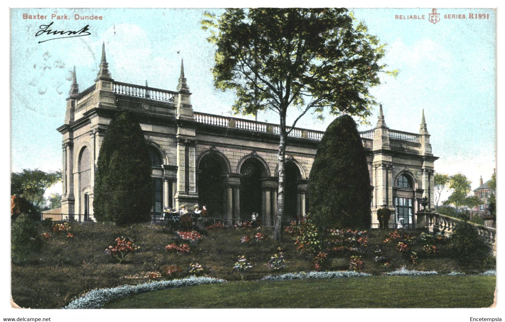 CPA- Carte Postale Royaume Uni- Dundee Baxter Park 1908  VM36714 - Angus