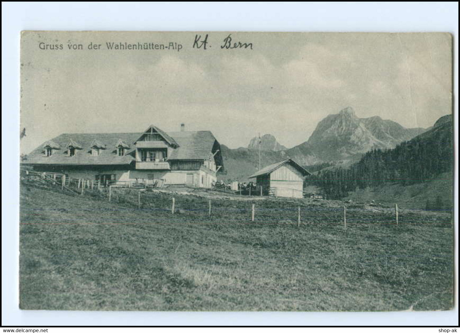 S2608/ Wahlenhütten Alb   Kanton Bern Schweiz AK 1923 - St. Anton