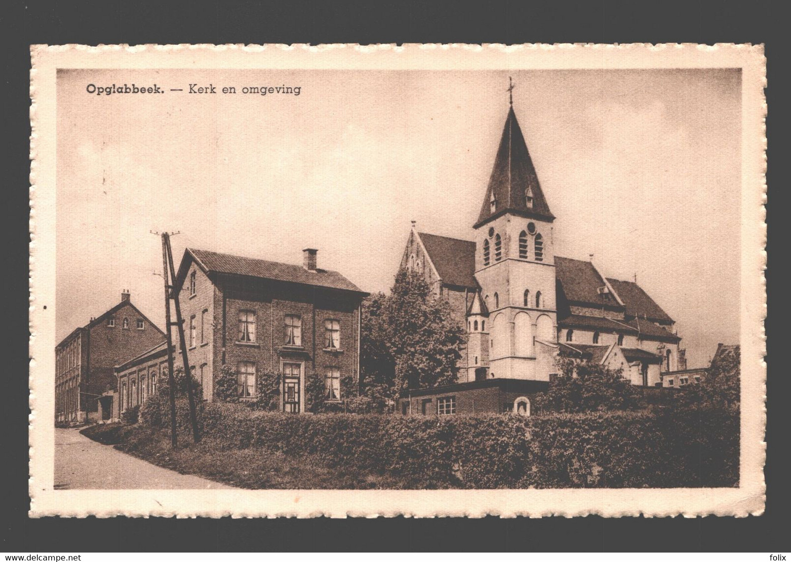 Opglabbeek - Kerk En Omgeving - Opglabbeek
