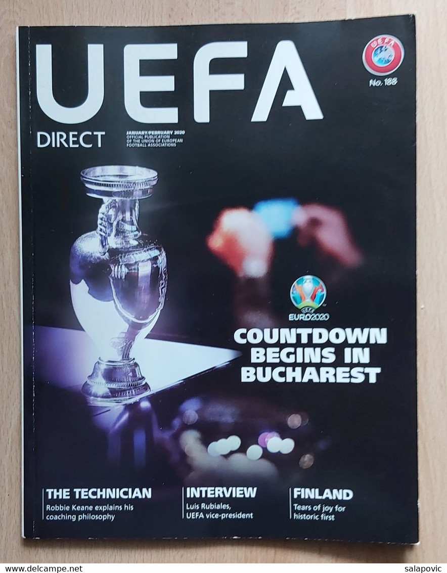 UEFA DIRECT NR.188 JANUARY/FEBRUARY 2020, MAGAZINE - Libros