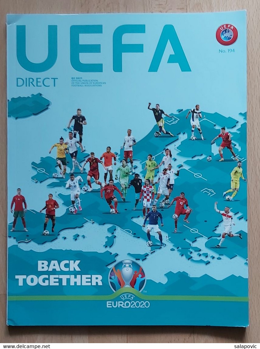 UEFA DIRECT NR.194, 2021, MAGAZINE - Livres