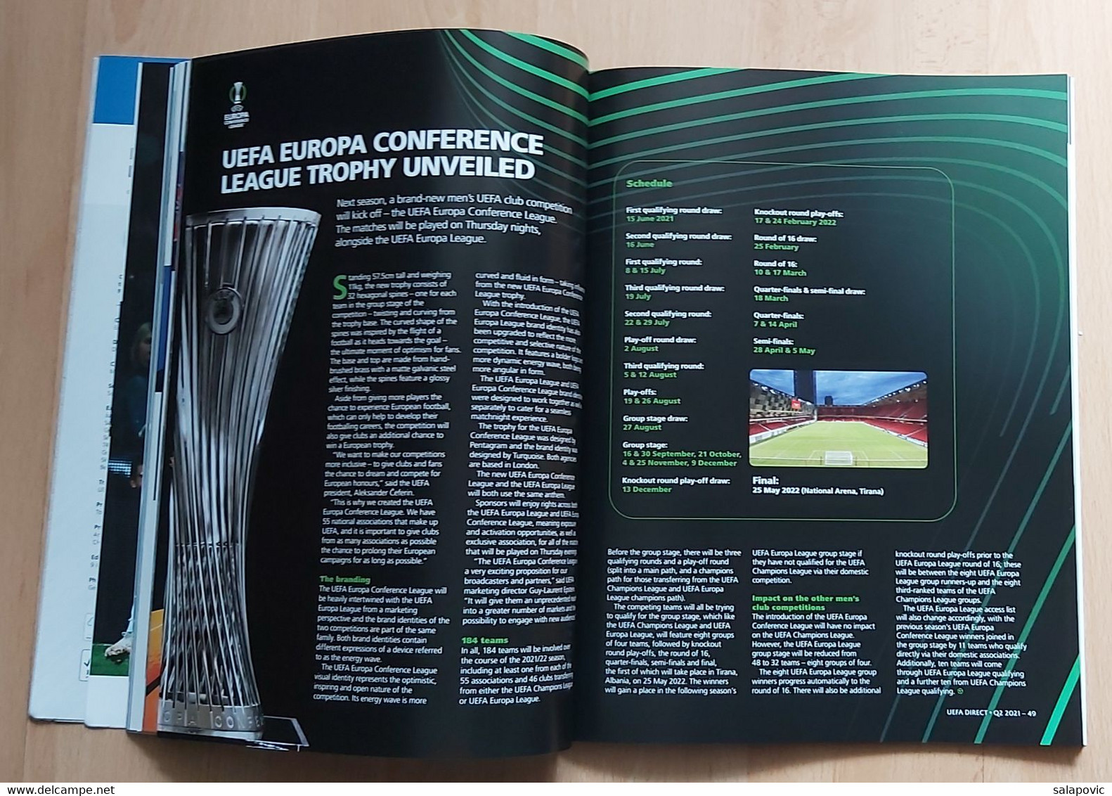 UEFA DIRECT NR.194, 2021, MAGAZINE