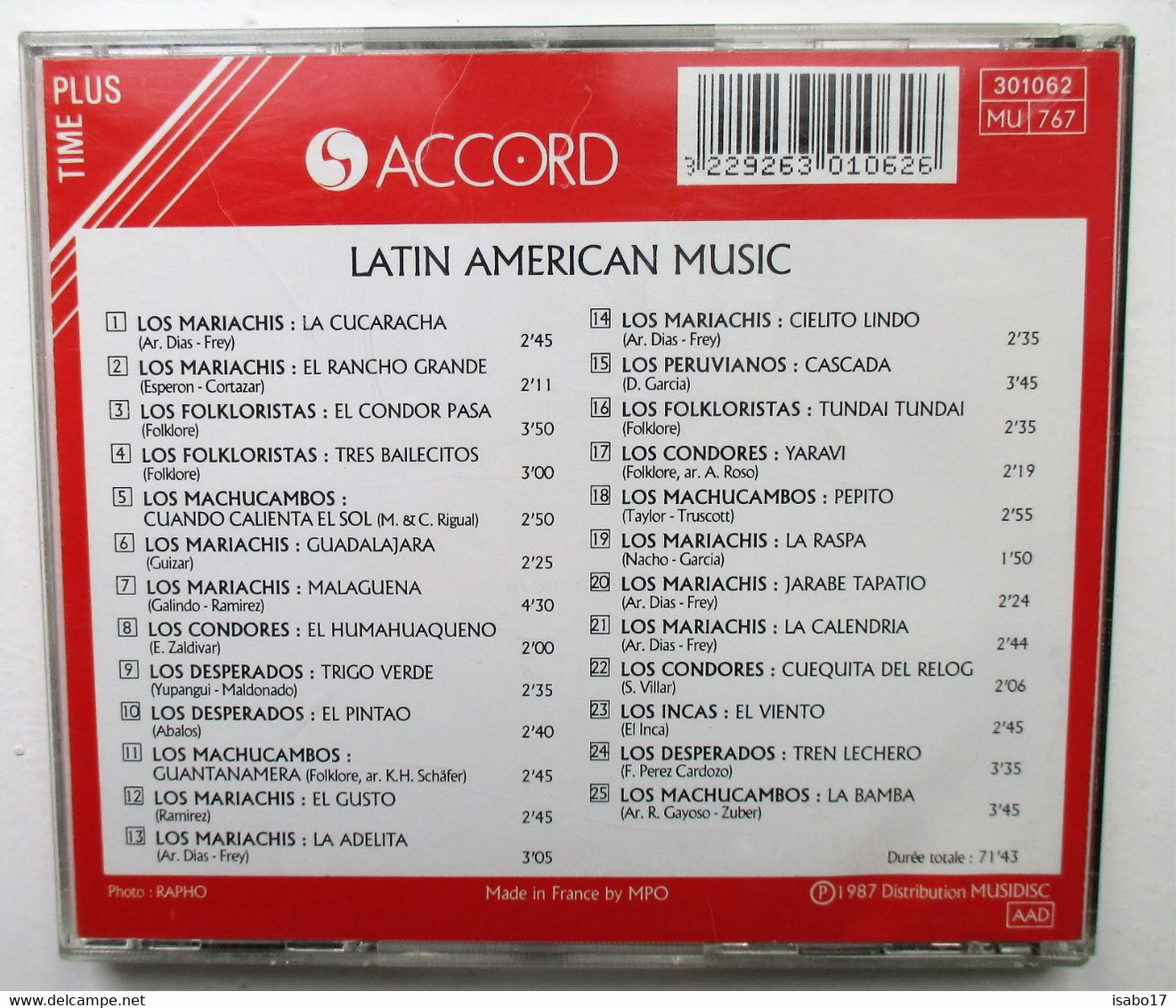 Latin American Music [Audio CD] Various … - Wereldmuziek