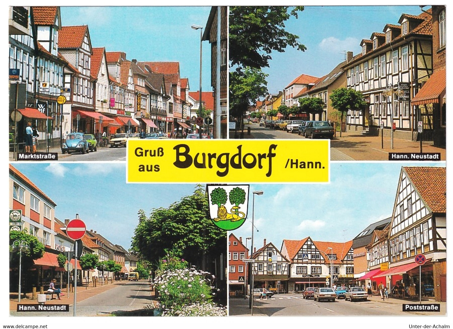 Burgdorf In Der Region Hannover - 4 Ansichten - Burgdorf
