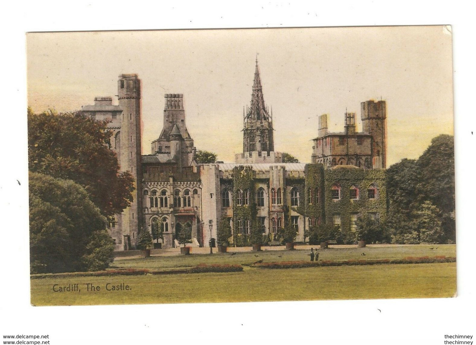 CARDIFF THE CASTLE USED 1908 NEWPORT MONMOUTHSHIRE - Monmouthshire