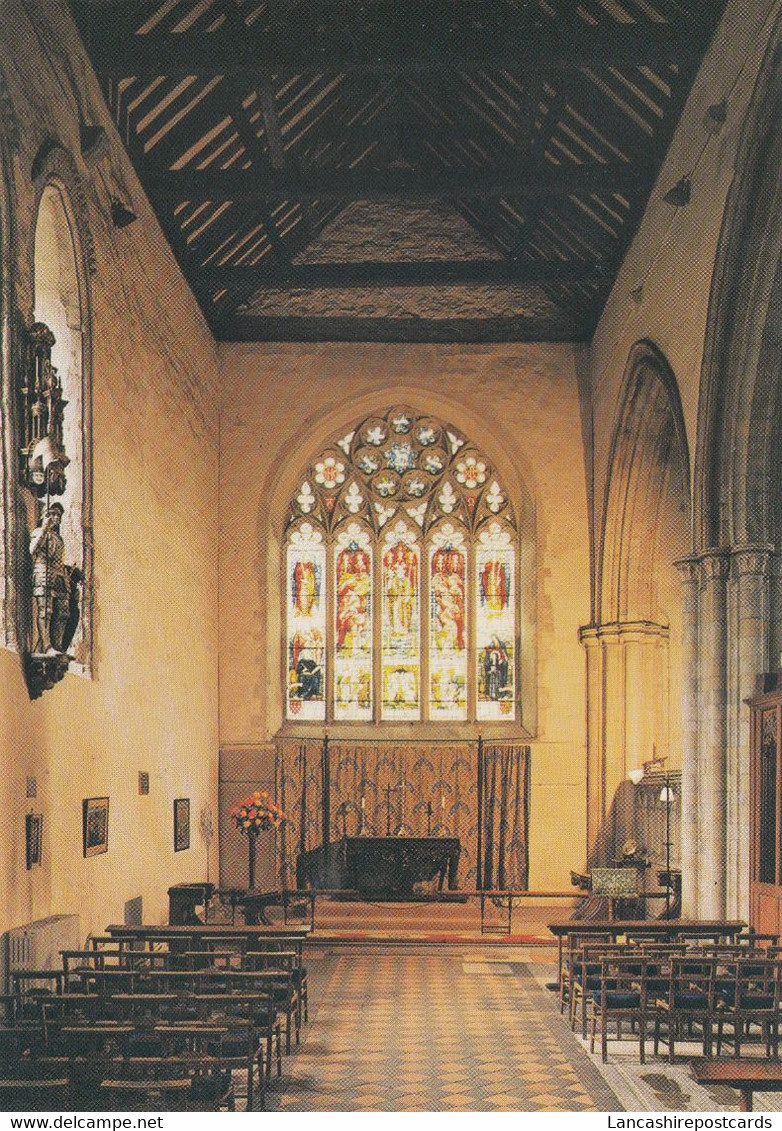 Postcard The Clere Chapel Rye Parish Church My Ref B25083 - Rye