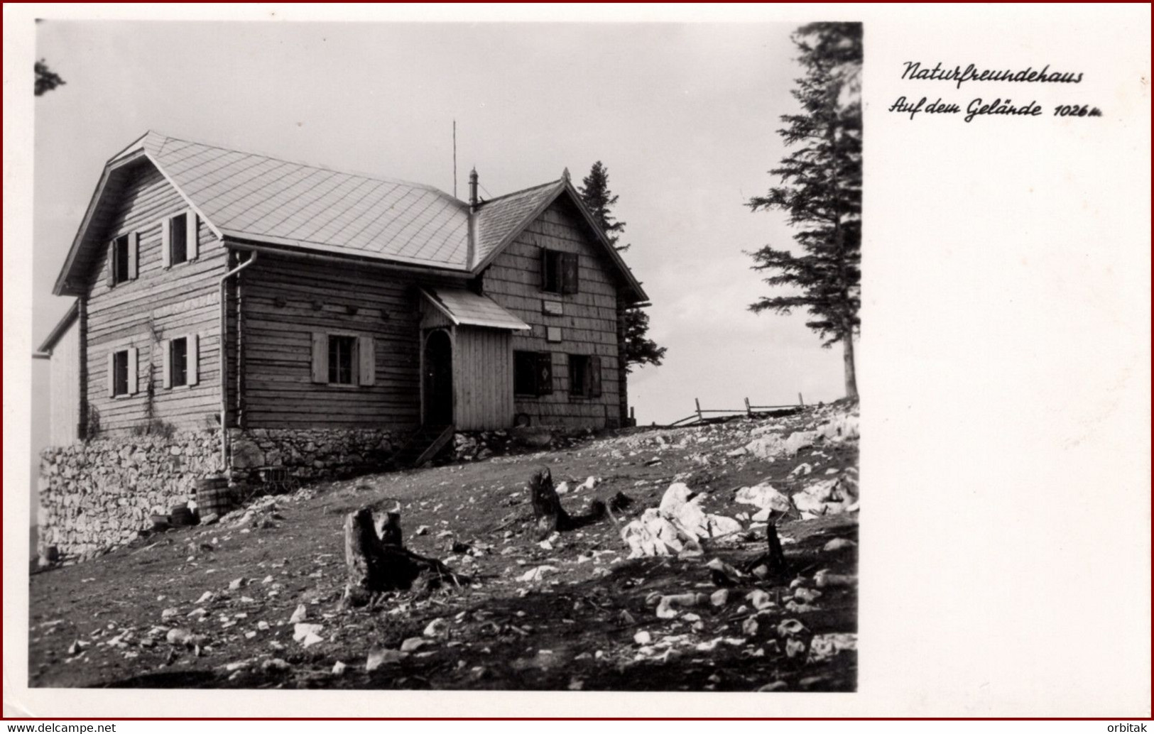 Grünbach * Naturfreundehaus, Hütte, Gebirge * Österreich * AK1968 - Freistadt