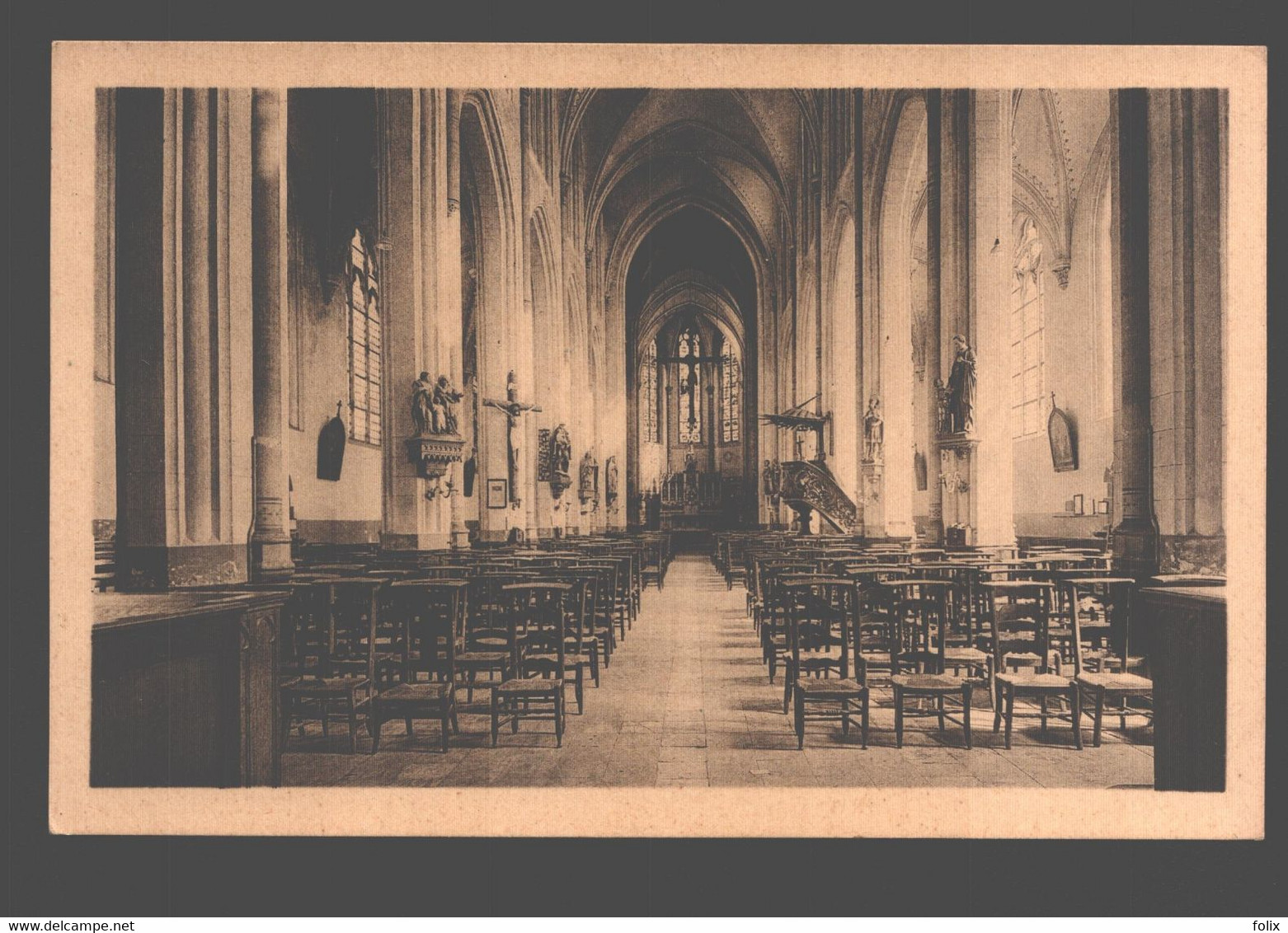 Rijkevorsel / Rijckevorsel - Binnenzicht Der St. Caroluskerk - Rijkevorsel