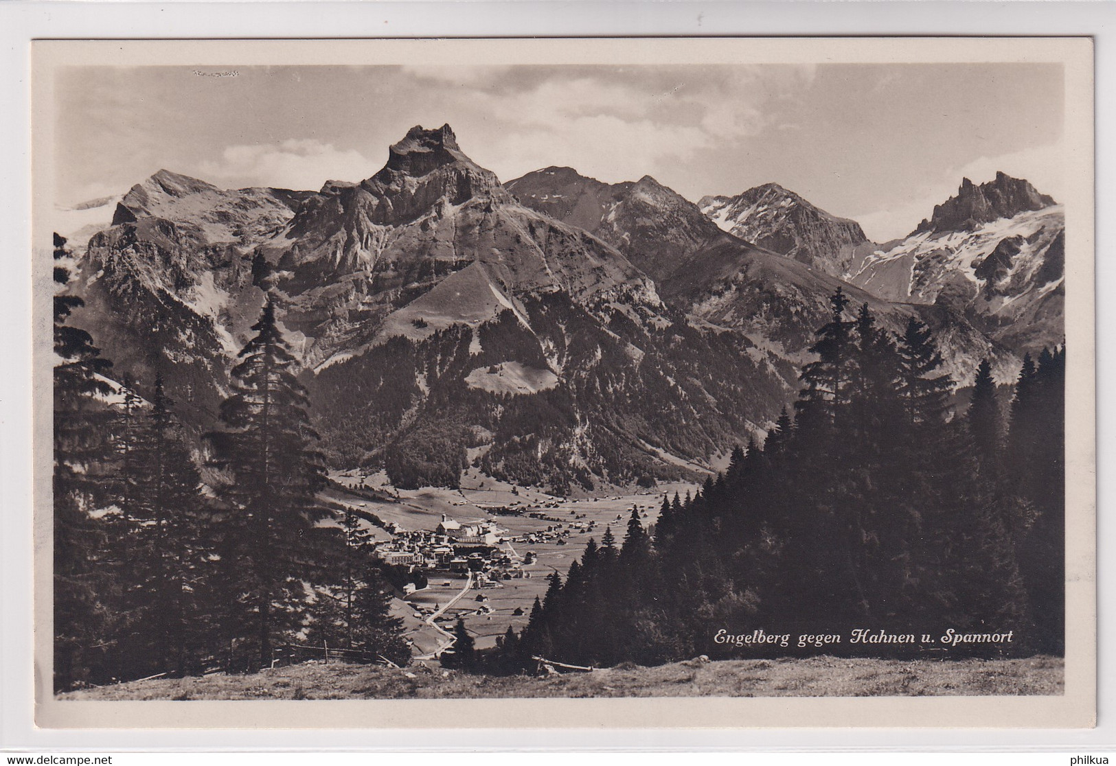 Engelberg Gegen Hahnen Und Spannort - Engelberg