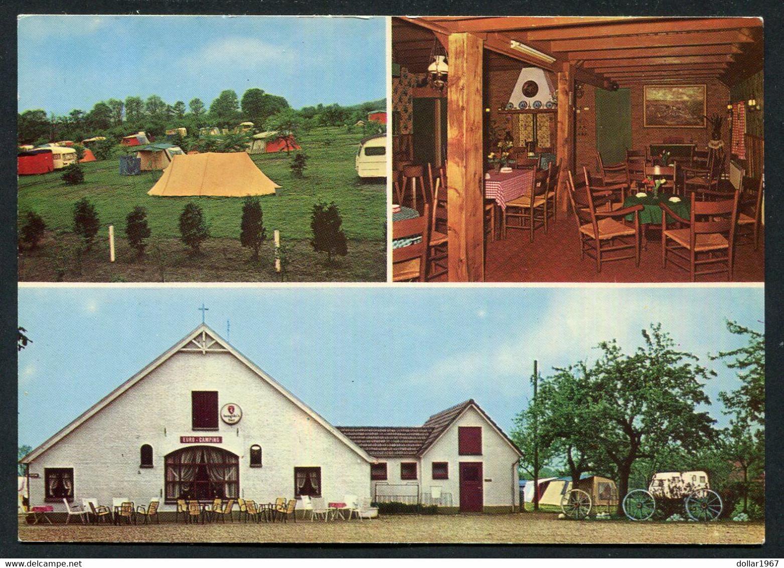 J. H Siemerink , Euro-Camping Rijksweg Hengelo ( O ) - Oldenzaal  - Not  Used  2 Scans For Condition. (Originalscan !! ) - Hengelo (Ov)