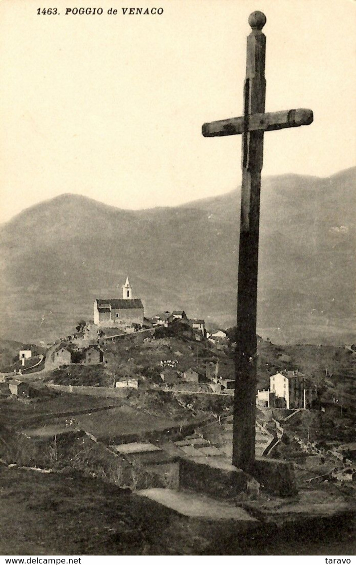 CORSE  -  POGGIO DE VENACO - EGLISE SAN QUILICO - LE CALVAIRE - Other & Unclassified