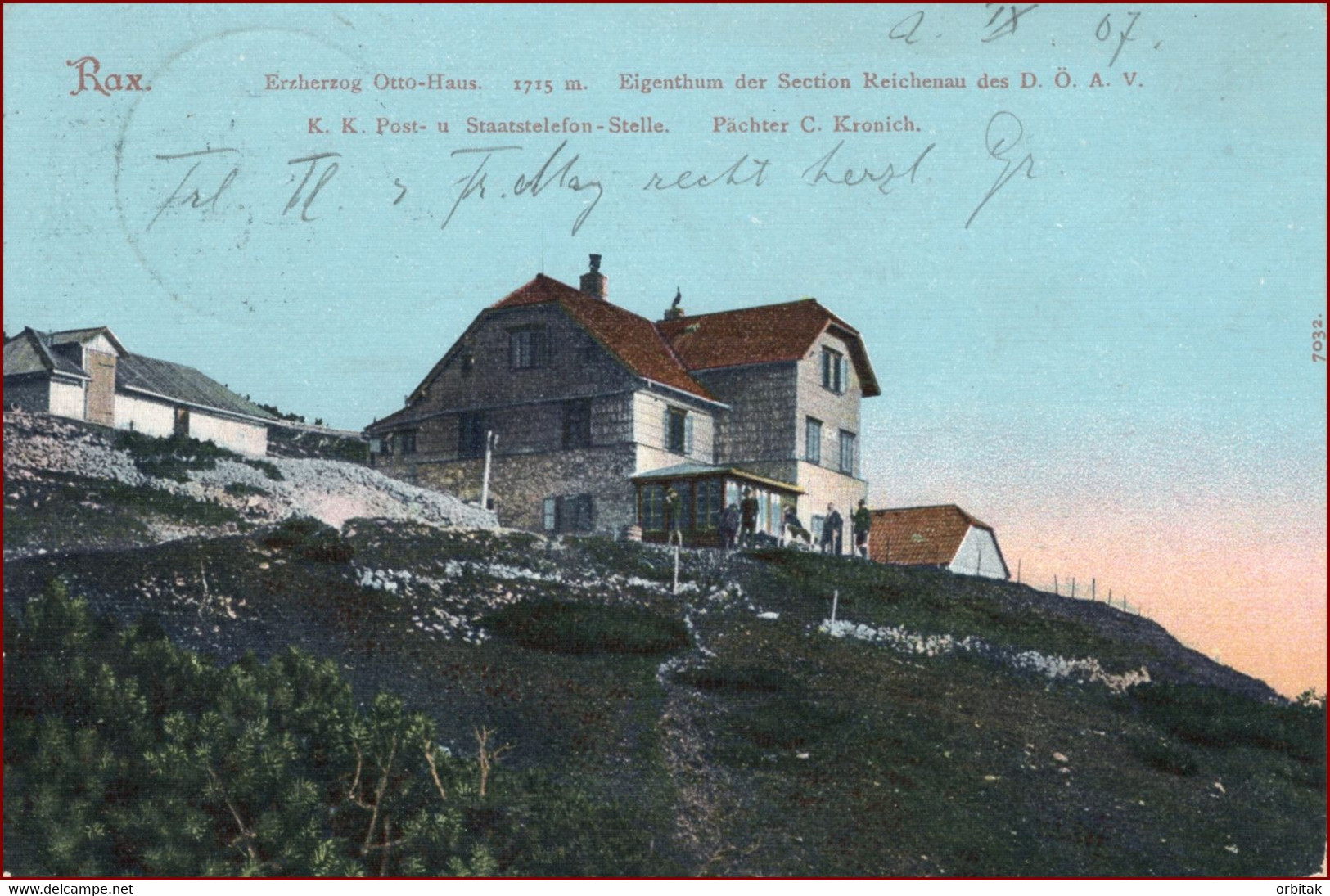 Erzherzog Otto Schutzhaus * Hütte, Gebirge, Rax Alpen * Österreich * AK2102 - Raxgebiet