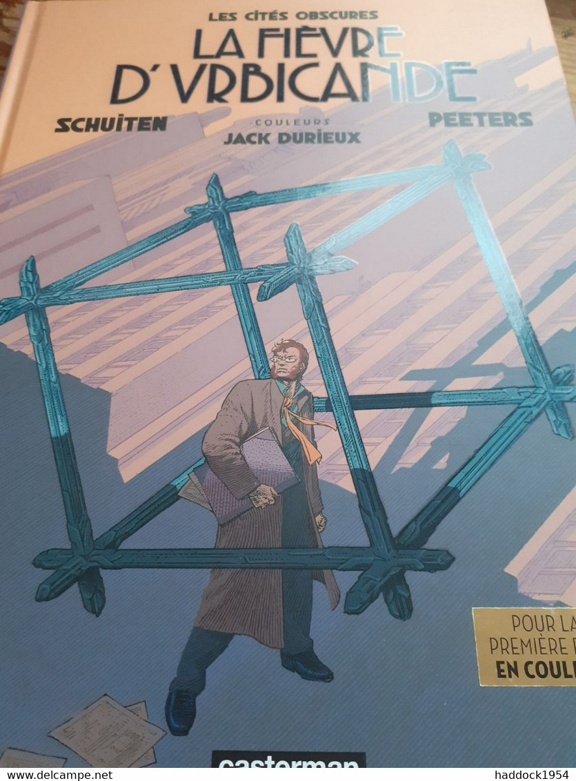 La Fièvre D'urbicande Les Cités Obscures SCHUITEN PEETERS Casterman 2020 - Cités Obscures, Les