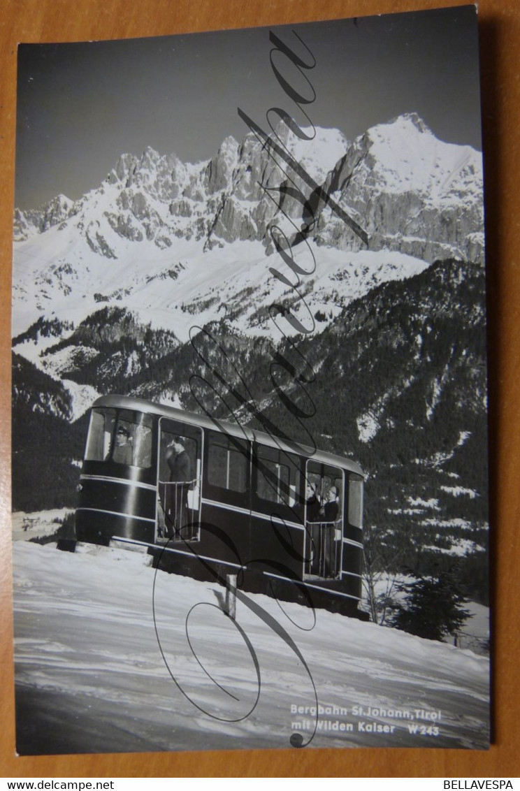 Austria. Bergbahn St. Johann Tirol Mit Wilden Kaser Montagne. Mountain. - St. Johann In Tirol