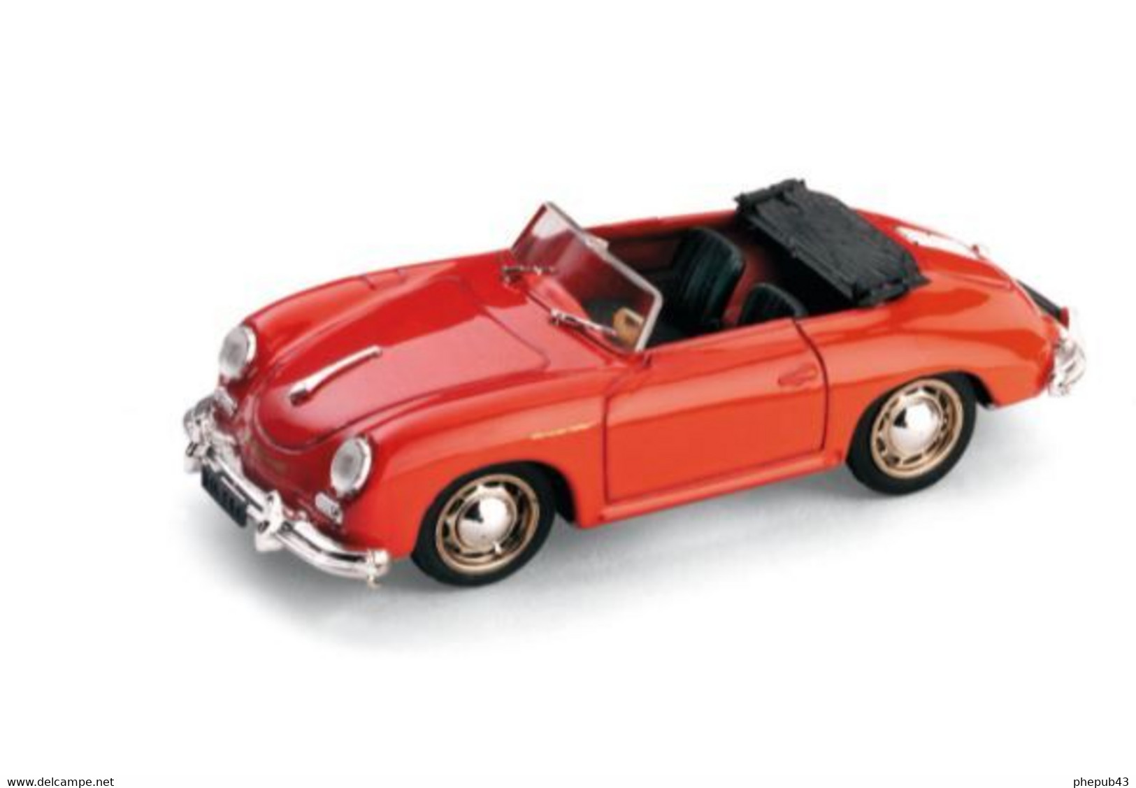 Porsche 356 Speedster Open - 1952 - Red - Brumm - Brumm