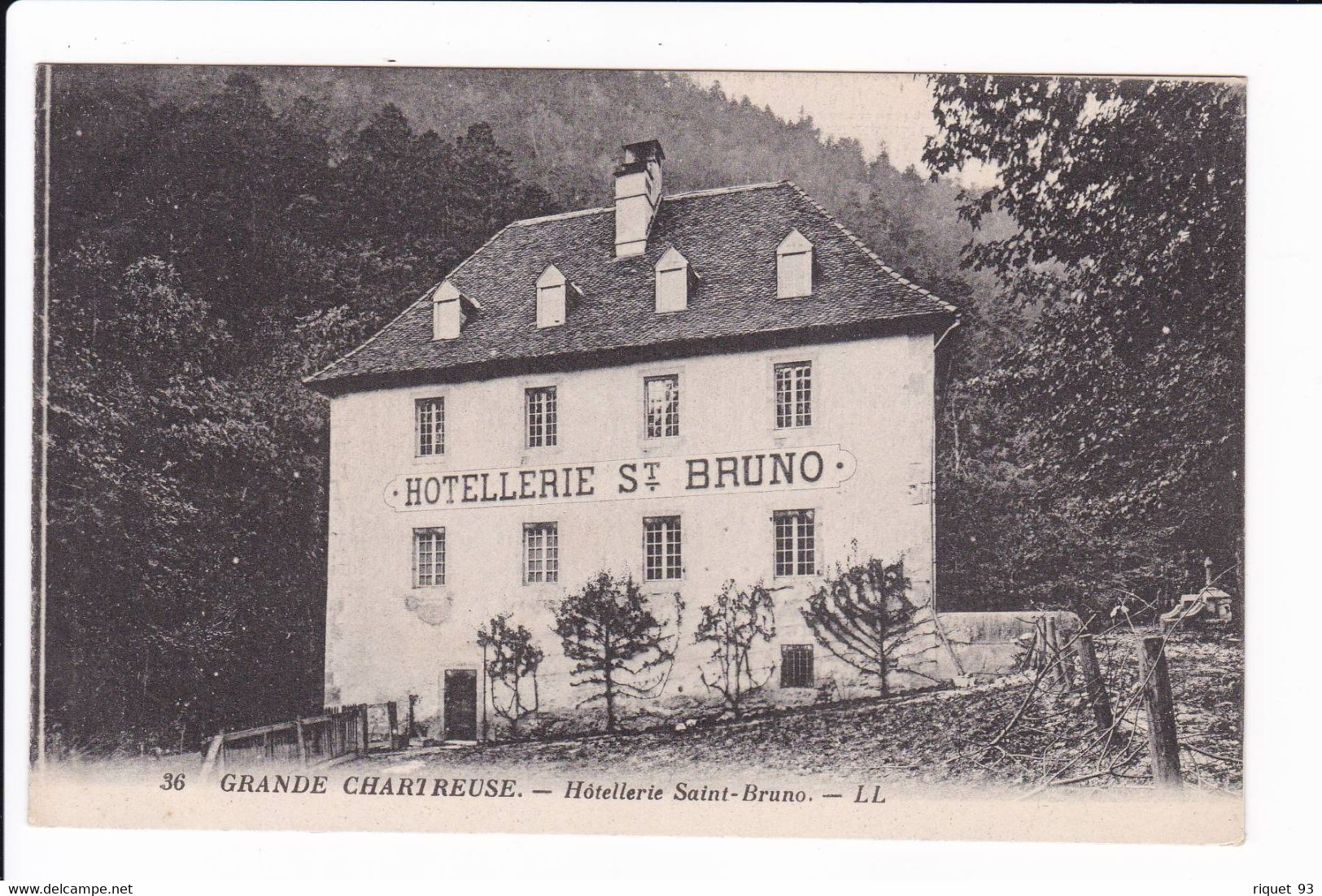 36 - GRANDE CHARTREUSE - Hôtellerie Saint-Bruno - Sonstige & Ohne Zuordnung
