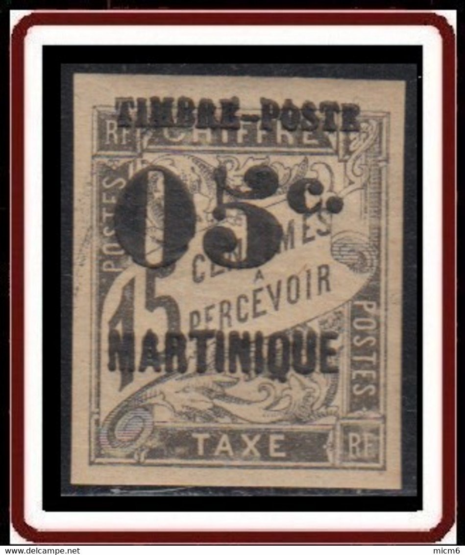 Martinique 1886-1892 - N° 20 (YT) N° 19 I (AM) Neuf *. - Nuovi