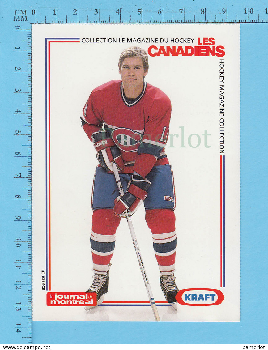 Hockey - Ryan Walter # 11 + Statistique, Commandité Par Kraft Et Le Journal De Montreal, C:1990 - 1980-1989